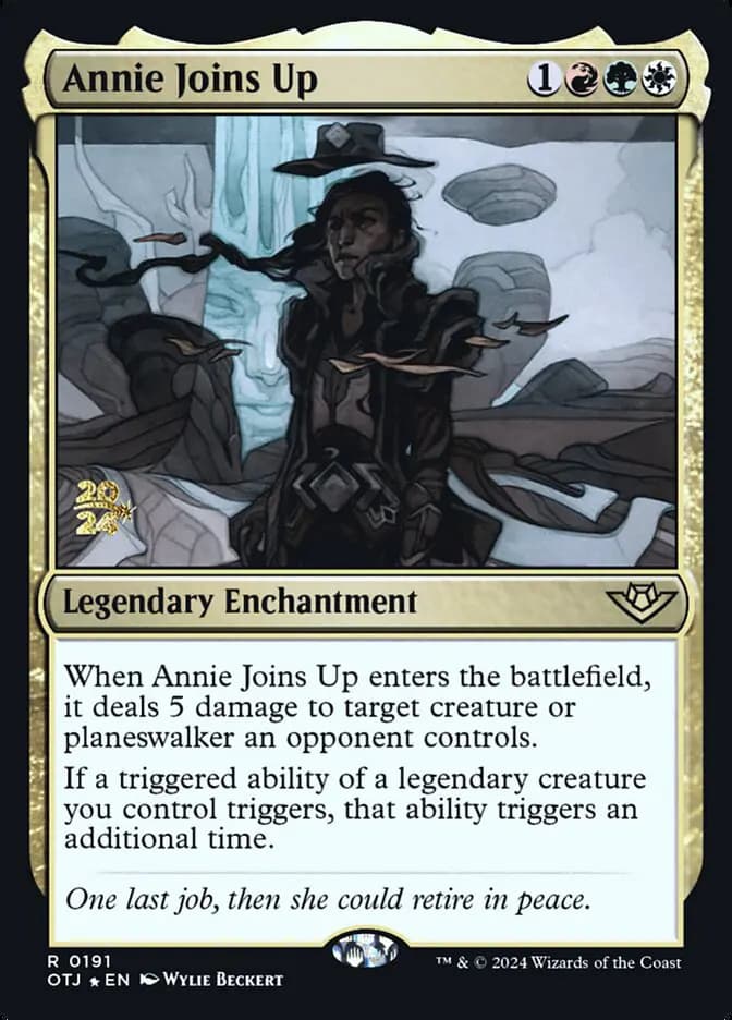 Card image of Annie Joins Up