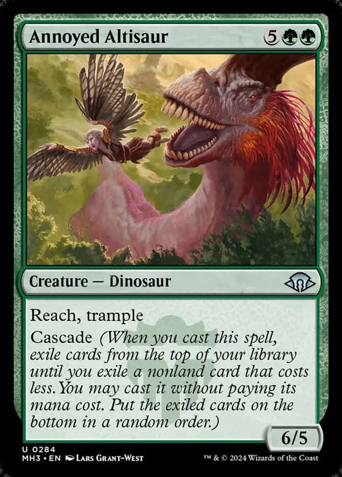 Card image of Annoyed Altisaur