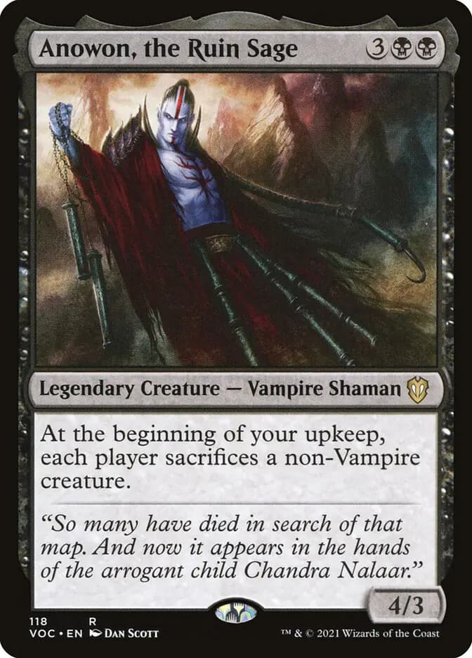 Card image of Anowon, the Ruin Sage