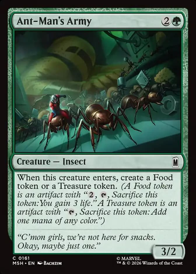 Card image of Ant-Man's Army