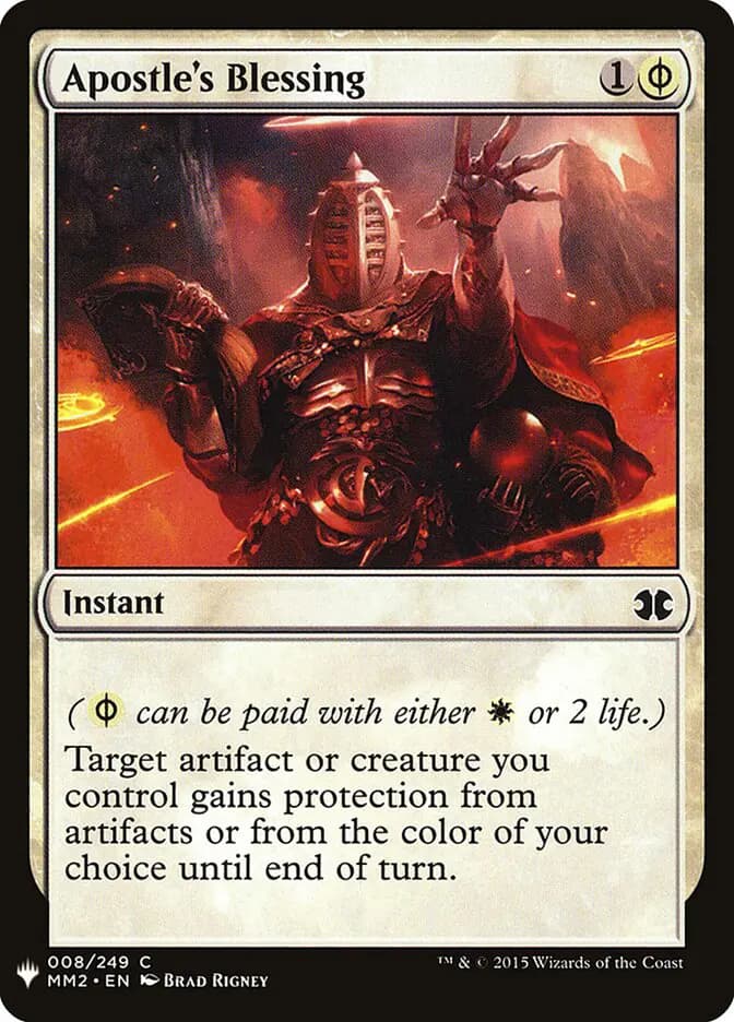 Card image of Apostle's Blessing