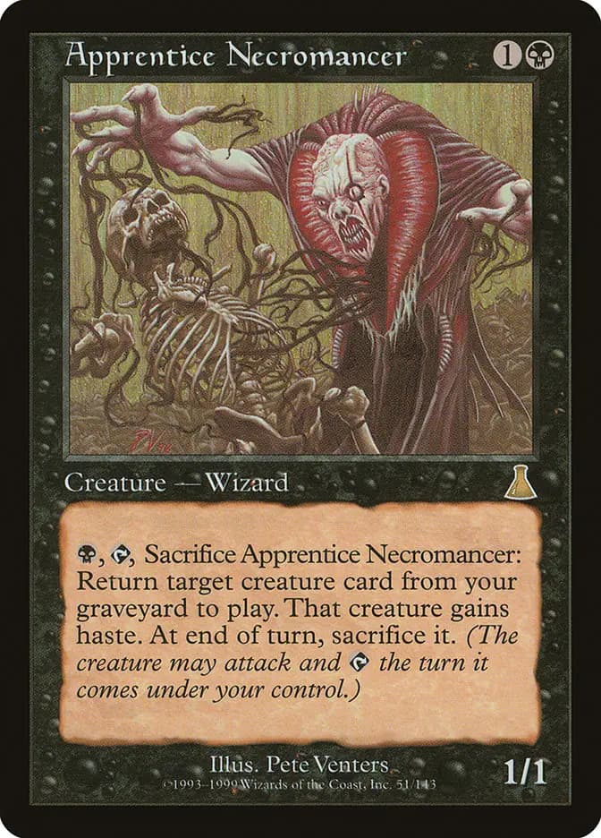 Card image of Apprentice Necromancer