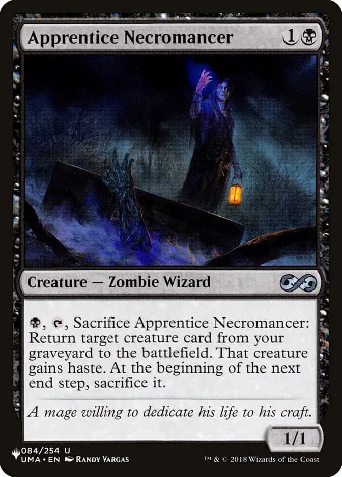 Card image of Apprentice Necromancer