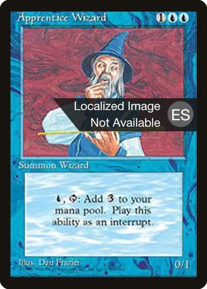 Card image of Apprentice Wizard