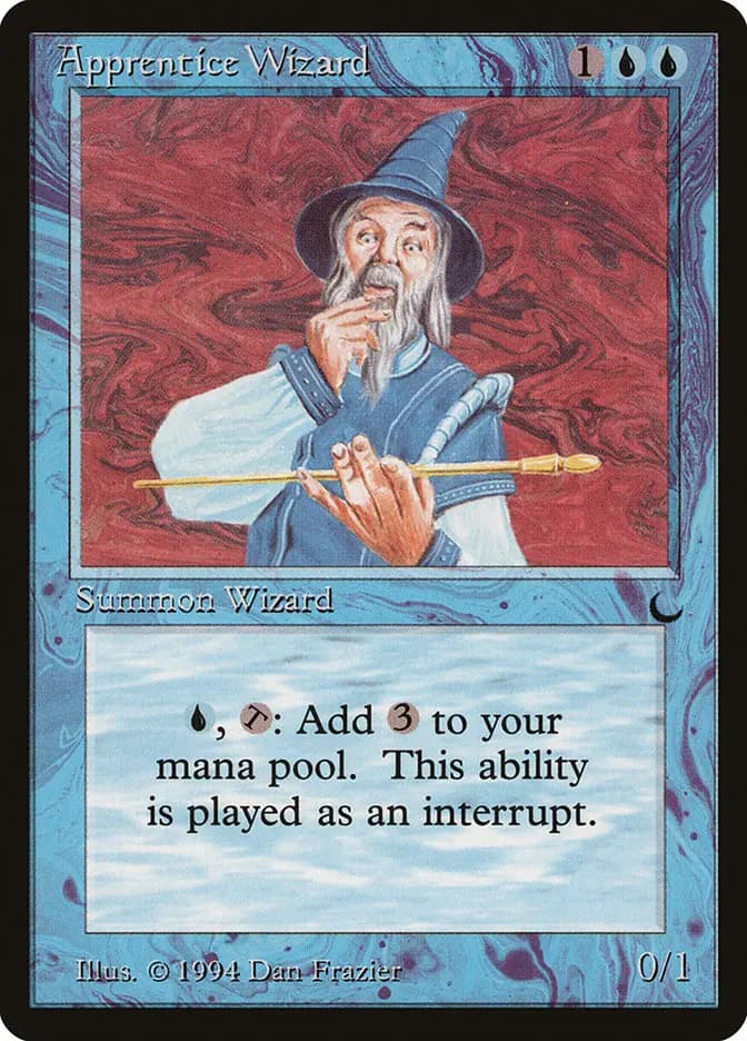 Card image of Apprentice Wizard
