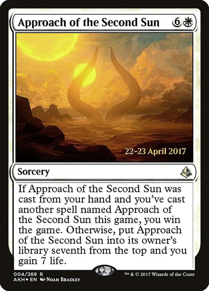 Card image of Approach of the Second Sun