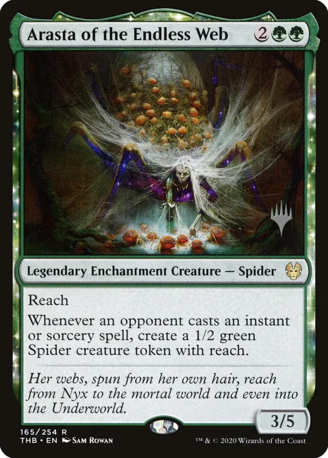 Card image of Arasta of the Endless Web