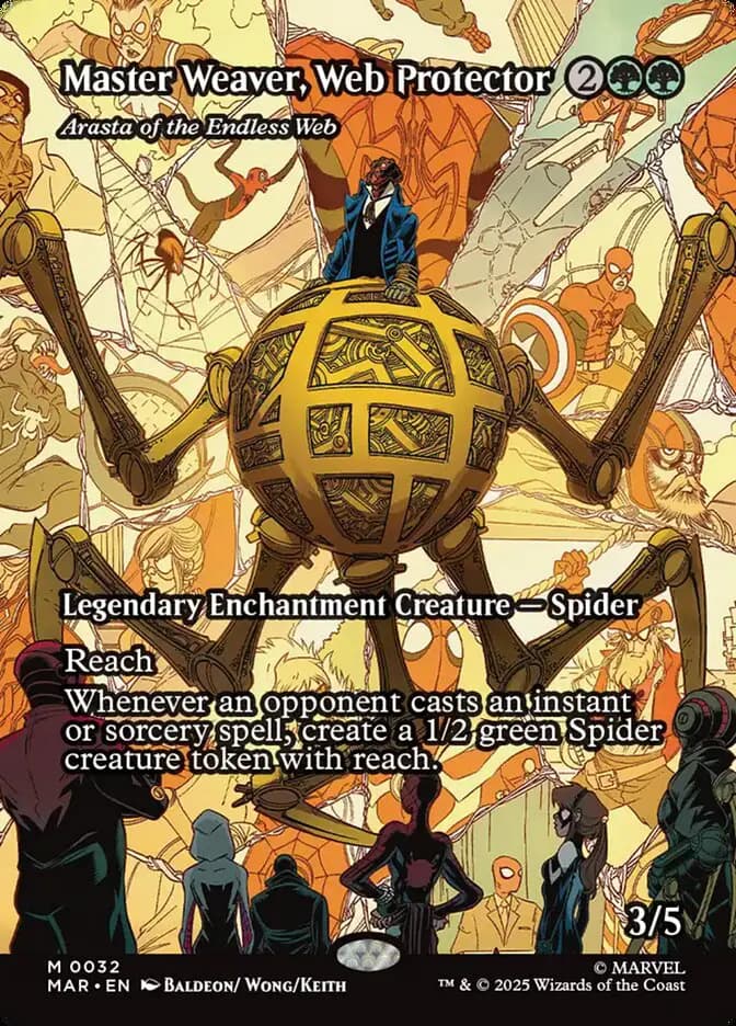 Card image of Arasta of the Endless Web