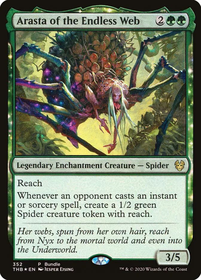 Card image of Arasta of the Endless Web