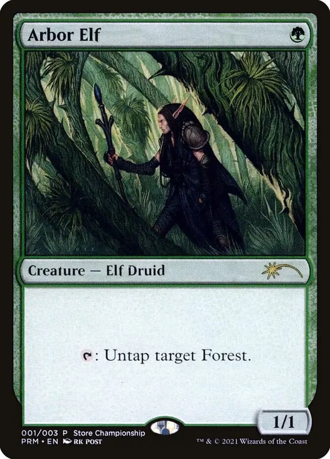 Card image of Arbor Elf