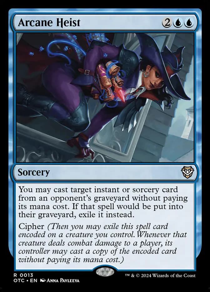 Card image of Arcane Heist