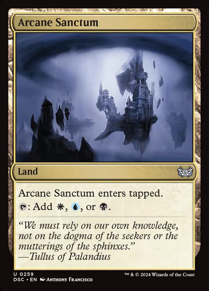 Card image of Arcane Sanctum