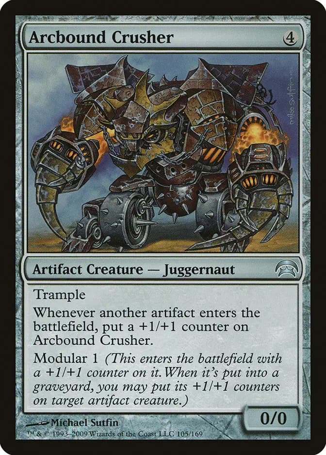 Card image of Arcbound Crusher