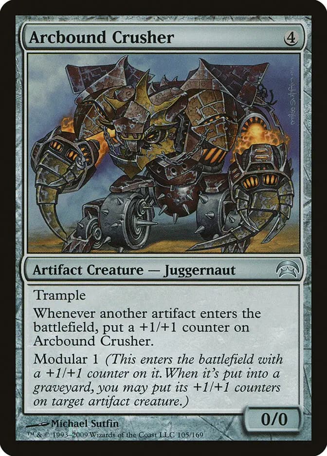 Card image of Arcbound Crusher