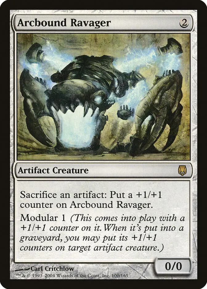 Card image of Arcbound Ravager