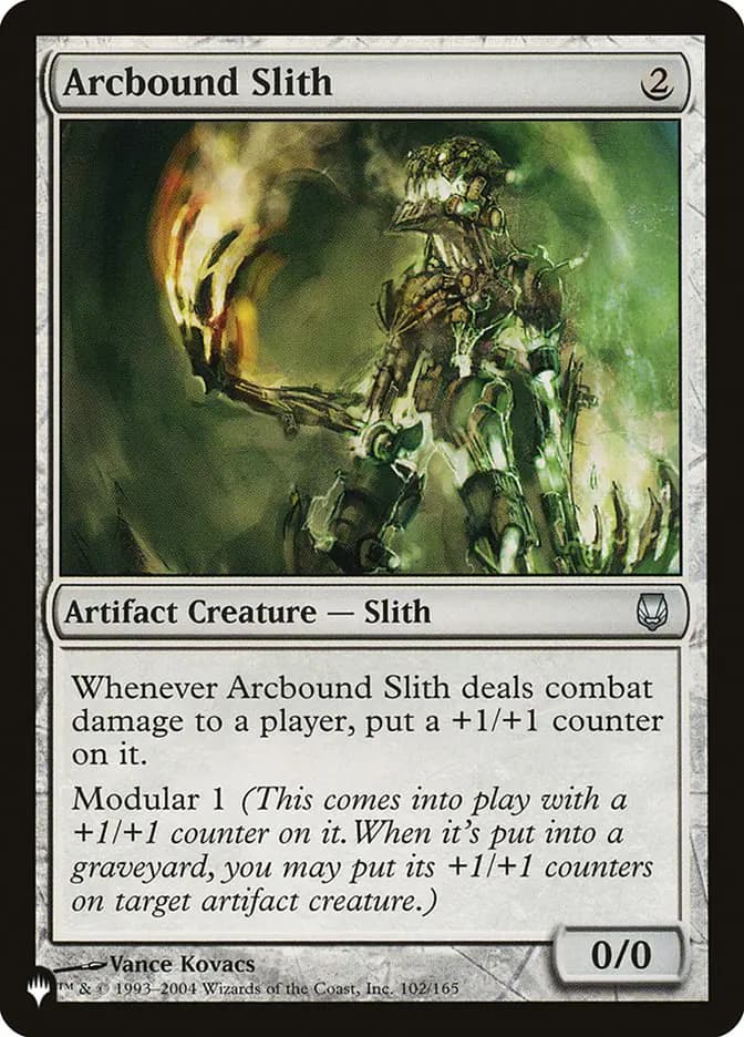 Card image of Arcbound Slith