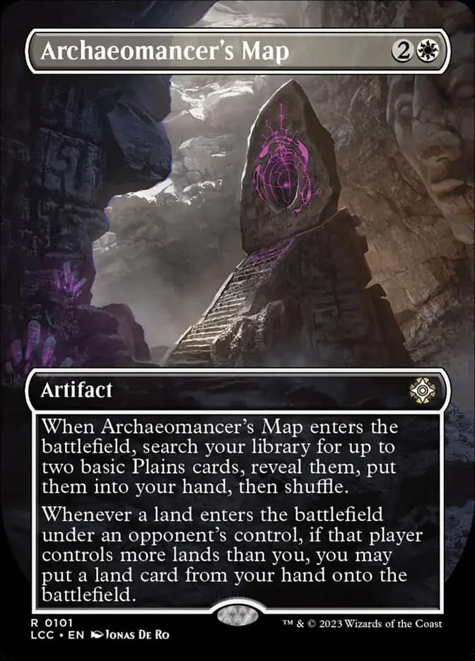 Card image of Archaeomancer's Map