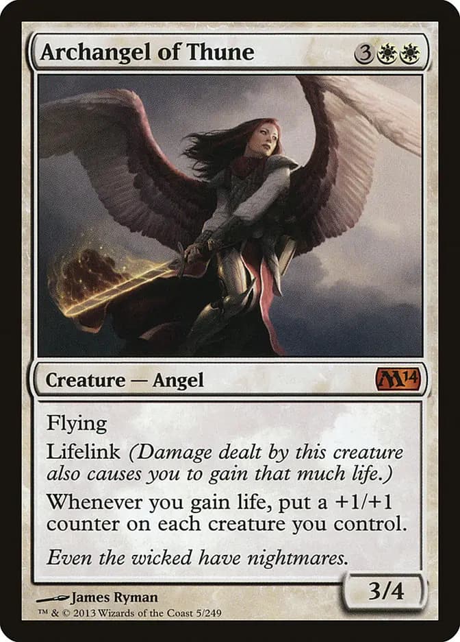 Card image of Archangel of Thune