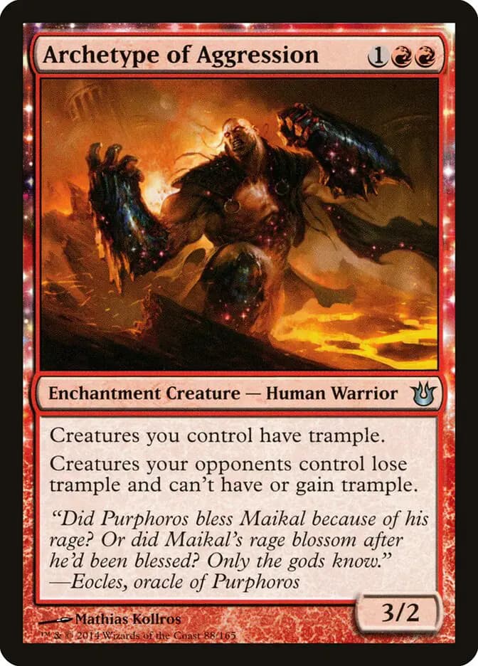 Card image of Archetype of Aggression