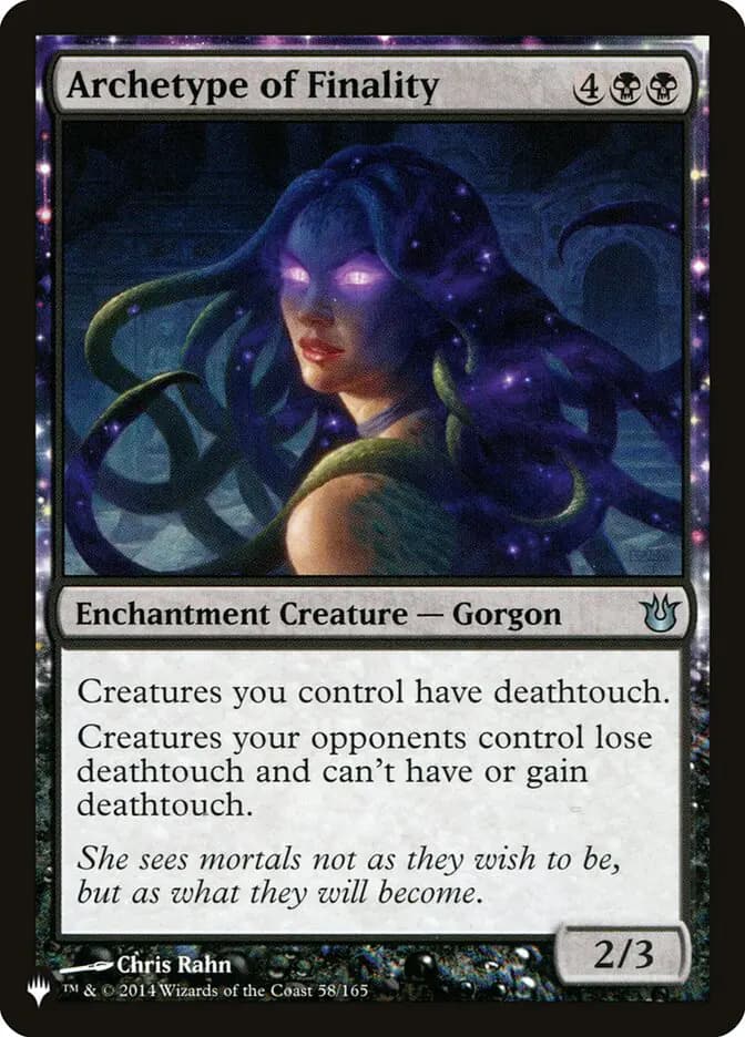 Card image of Archetype of Finality