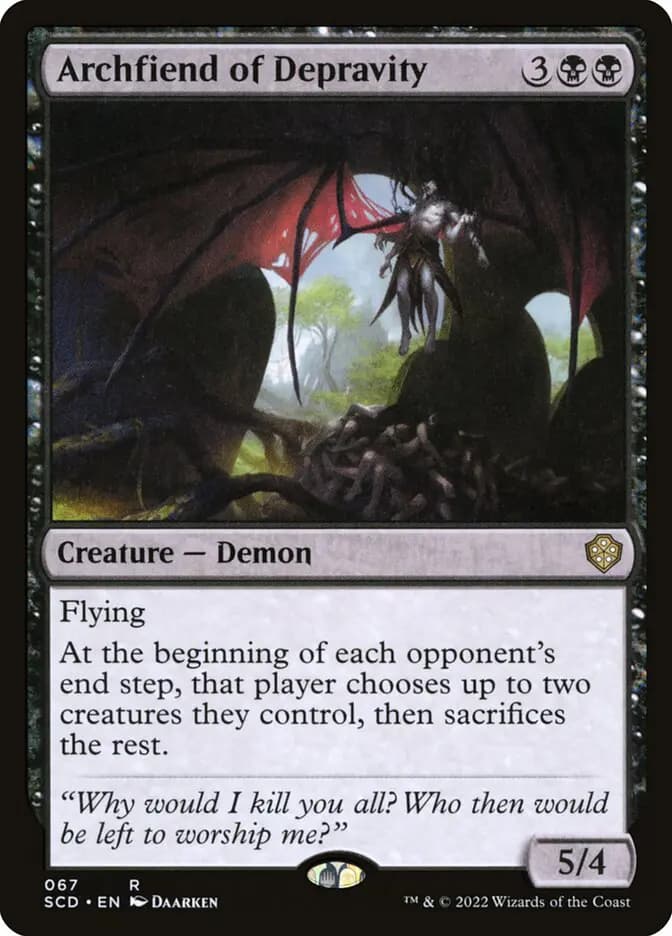 Card image of Archfiend of Depravity
