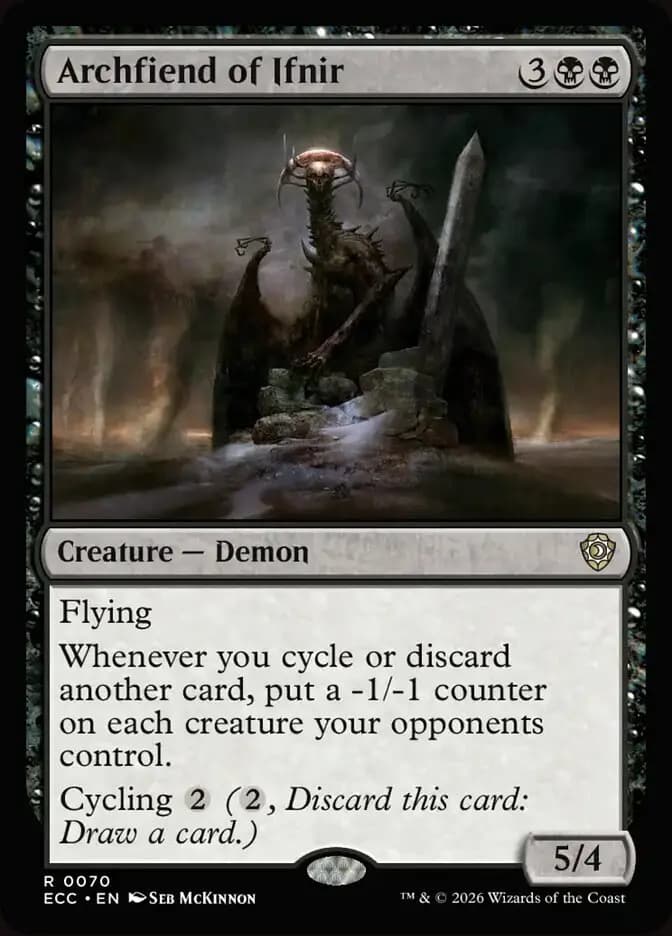 Card image of Archfiend of Ifnir