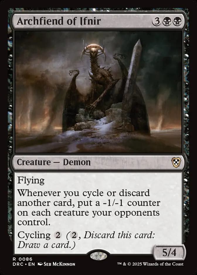 Card image of Archfiend of Ifnir