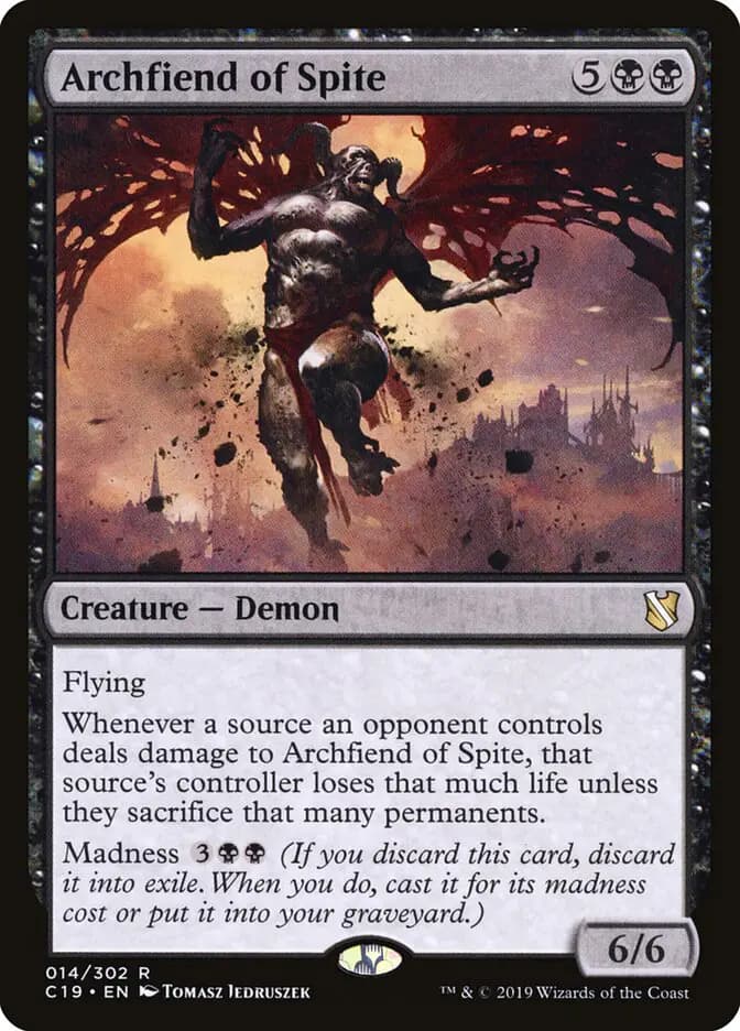 Card image of Archfiend of Spite