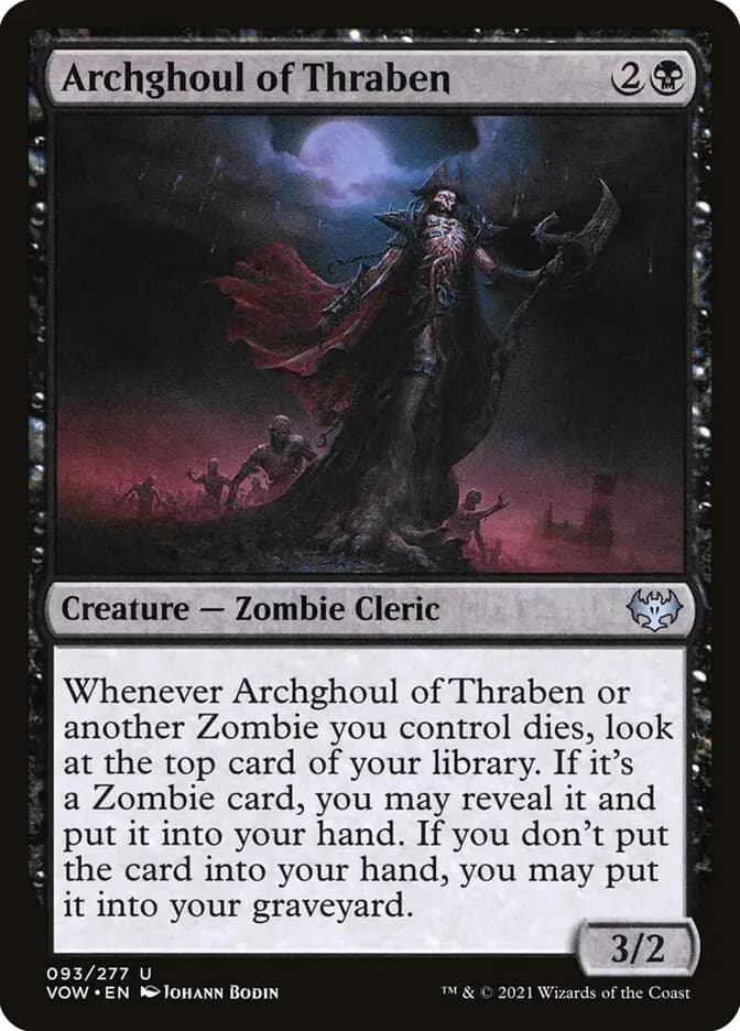 Card image of Archghoul of Thraben