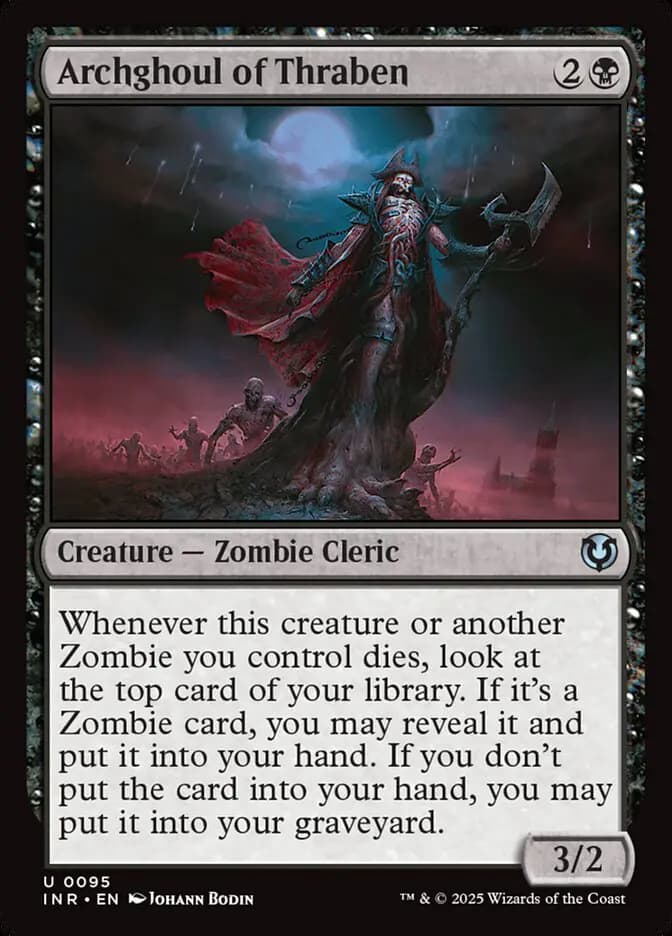 Card image of Archghoul of Thraben