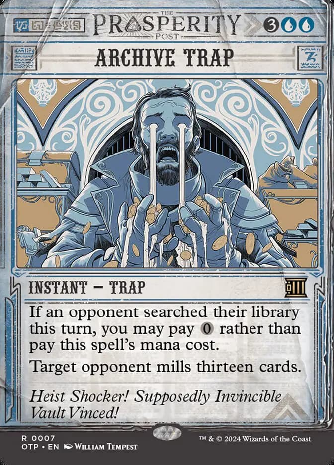 Card image of Archive Trap