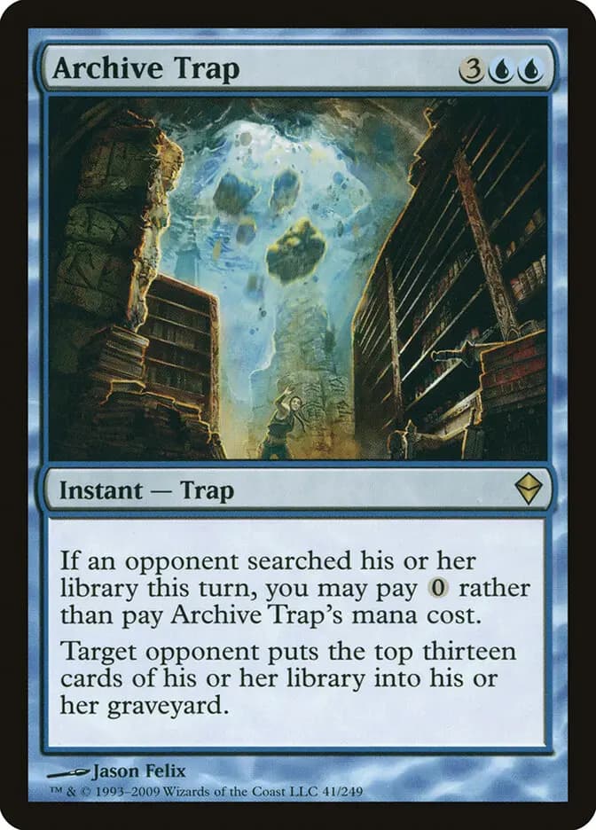 Card image of Archive Trap