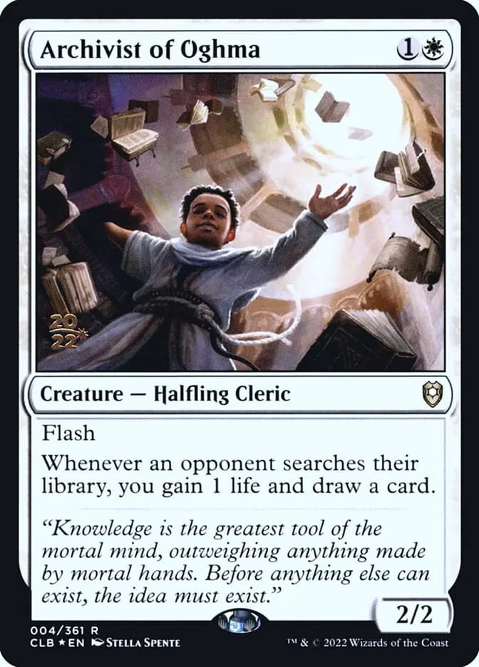 Card image of Archivist of Oghma