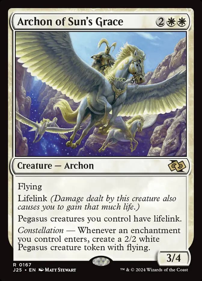 Card image of Archon of Sun's Grace