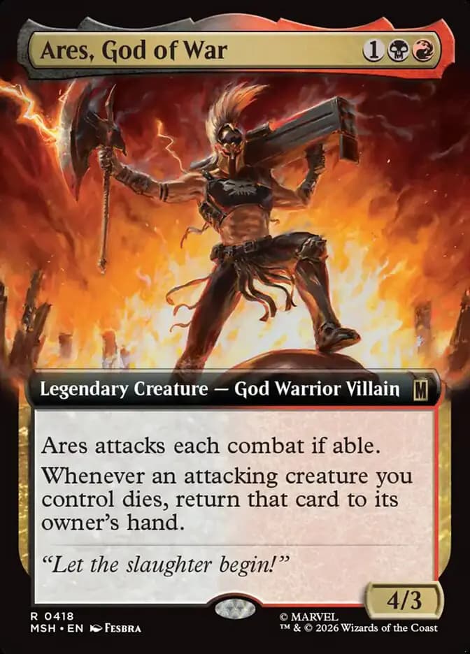 Card image of Ares, God of War