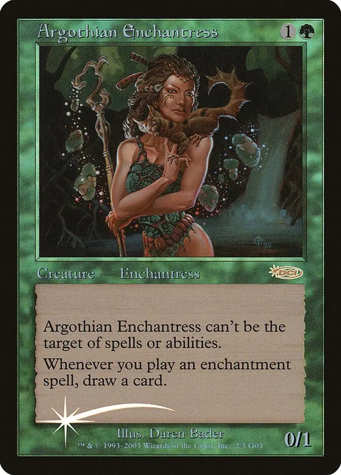 Card image of Argothian Enchantress