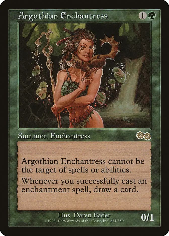 Card image of Argothian Enchantress