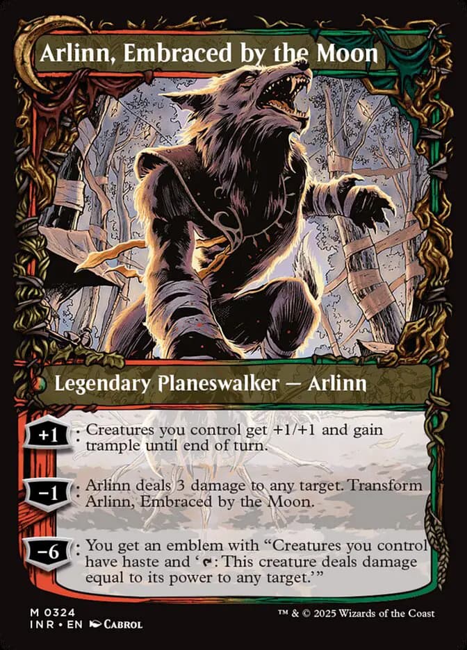 Card image of Arlinn Kord / Arlinn, Embraced by the Moon