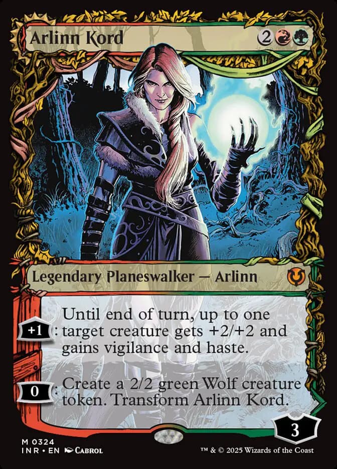 Card image of Arlinn Kord / Arlinn, Embraced by the Moon