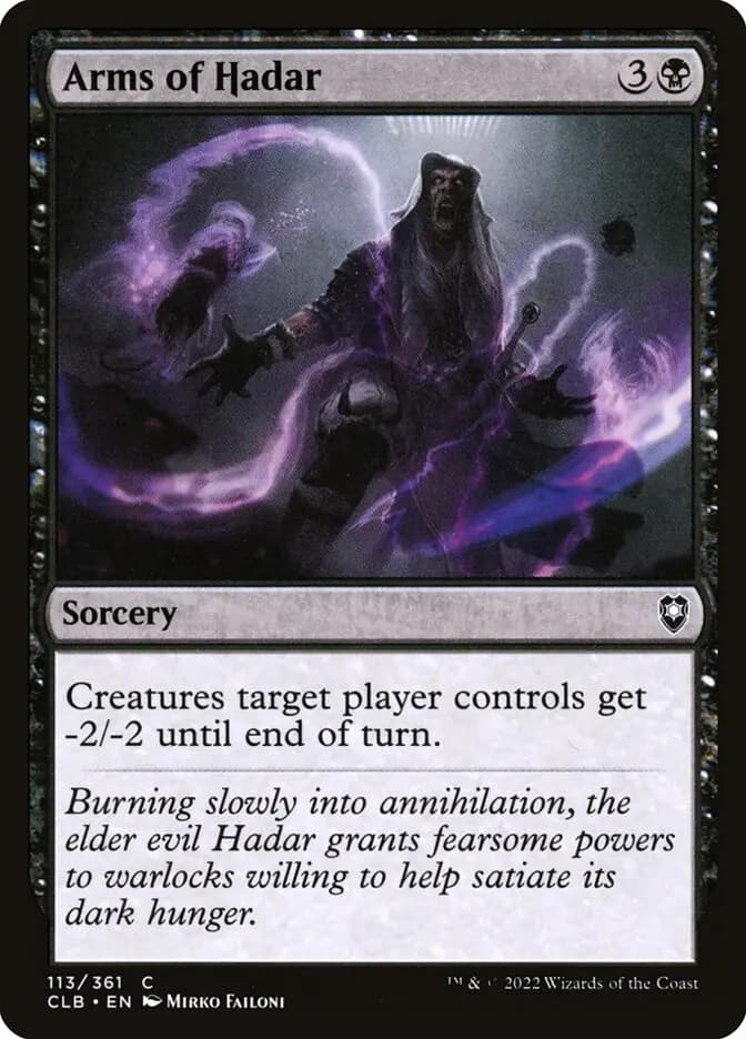 Card image of Arms of Hadar