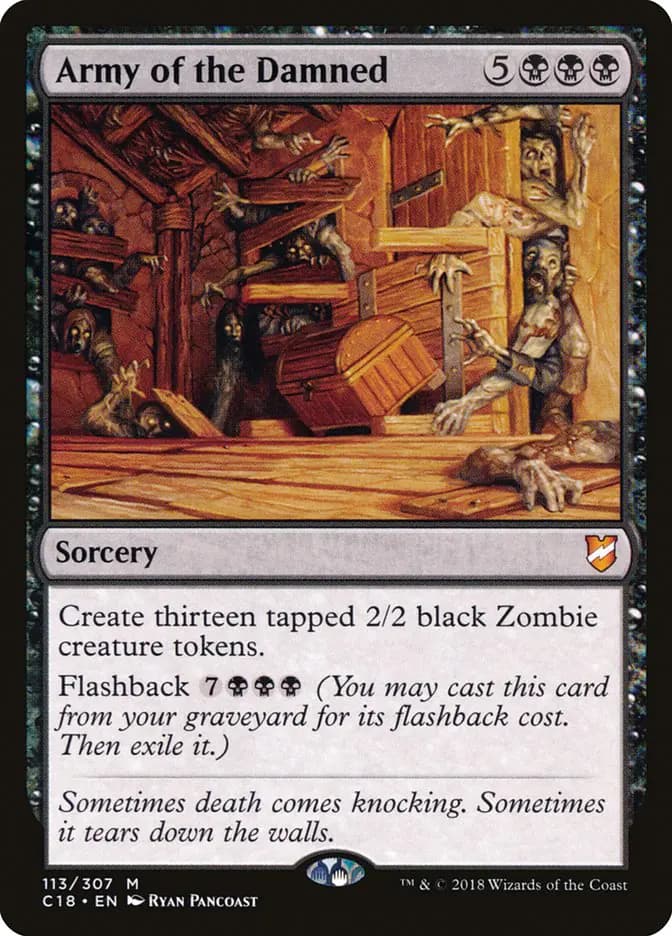 Card image of Army of the Damned