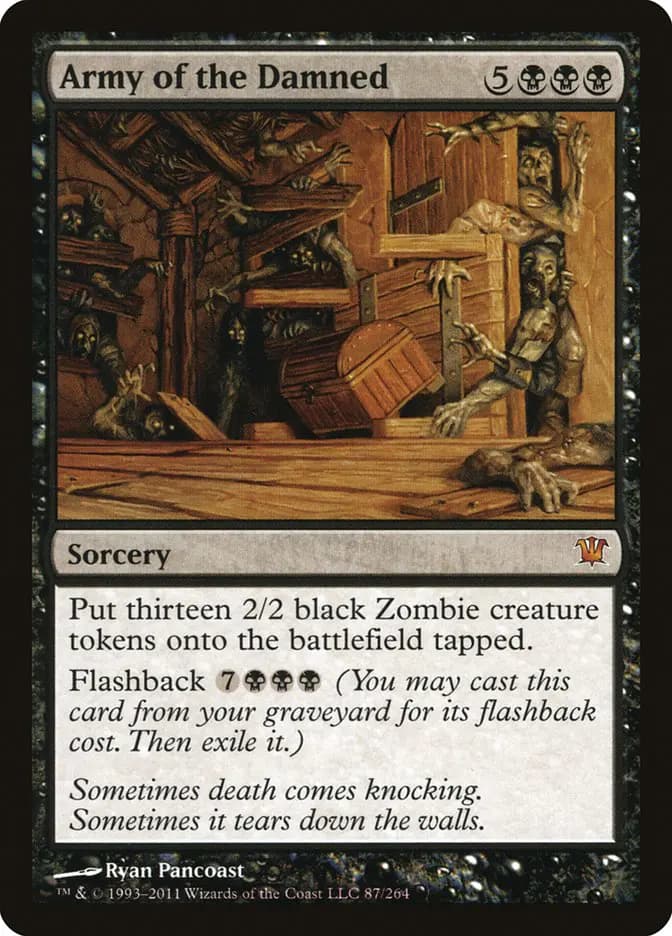 Card image of Army of the Damned