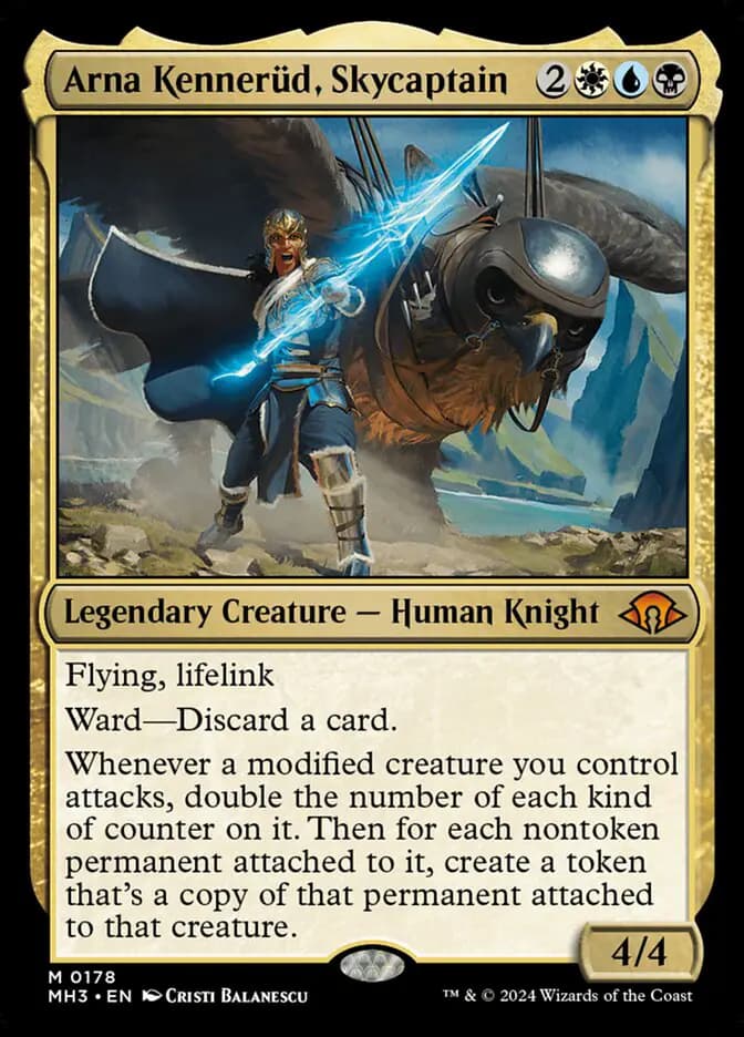 Card image of Arna Kennerüd, Skycaptain