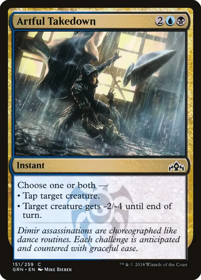 Card image of Artful Takedown