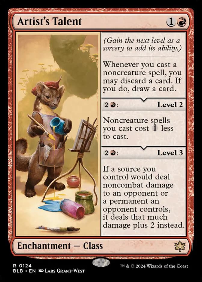 Card image of Artist's Talent
