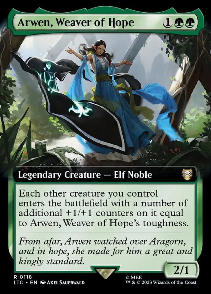 Card image of Arwen, Weaver of Hope