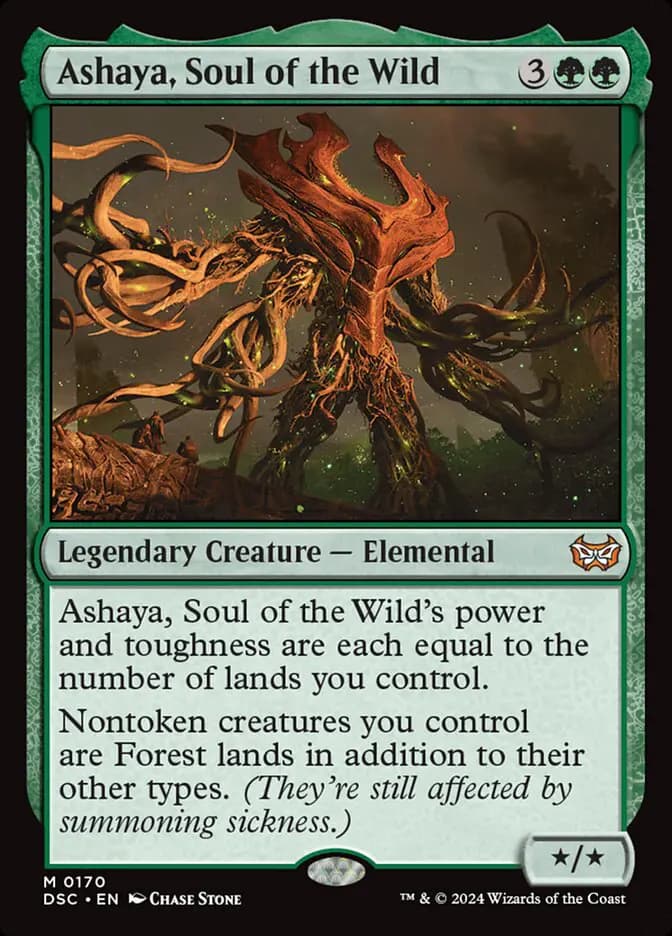 Card image of Ashaya, Soul of the Wild