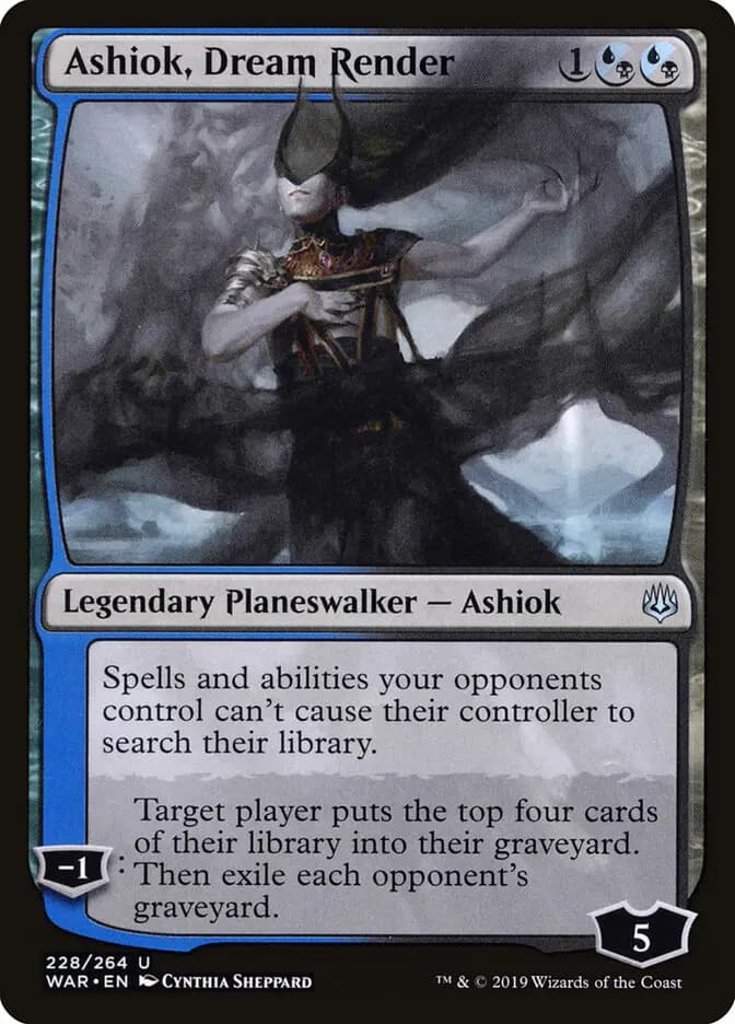 Card image of Ashiok, Dream Render