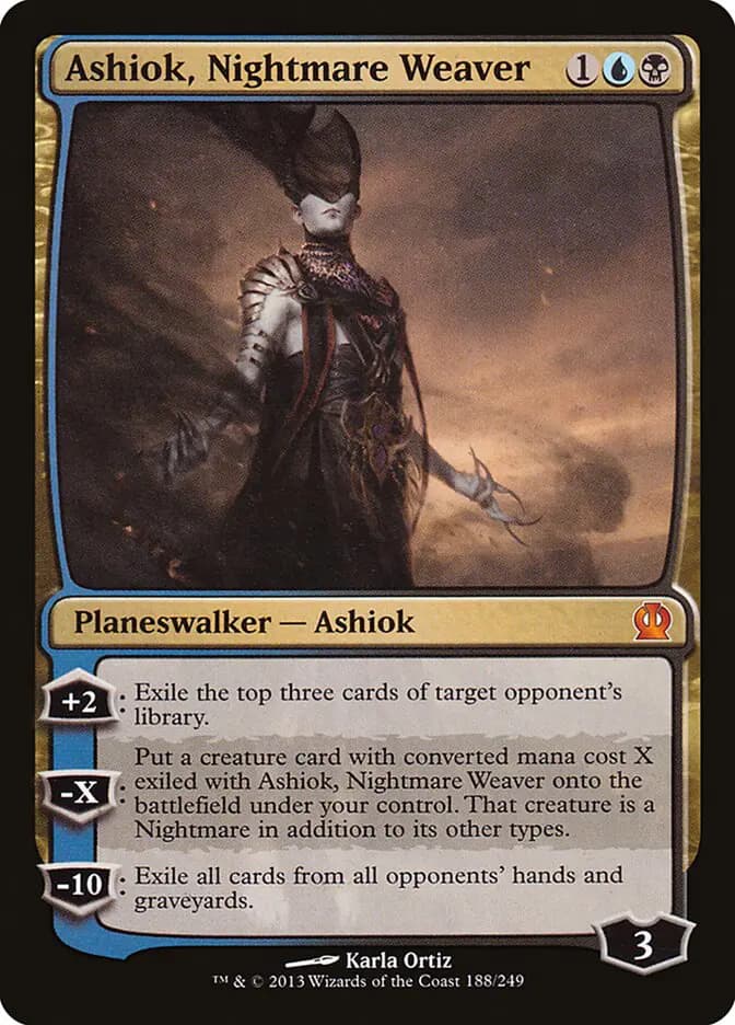 Card image of Ashiok, Nightmare Weaver