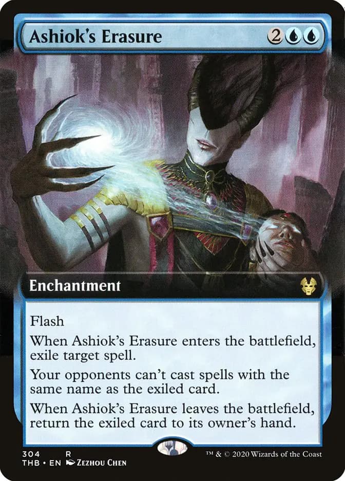 Card image of Ashiok's Erasure